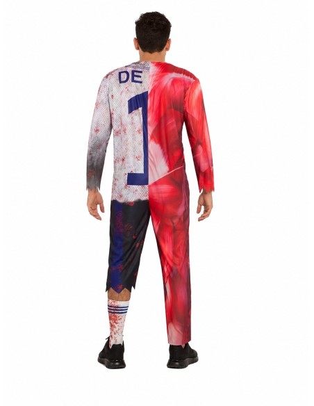 Costume da giocatore zombie taglia L nuovo | Costumi per adulti Il Re del Carnevale